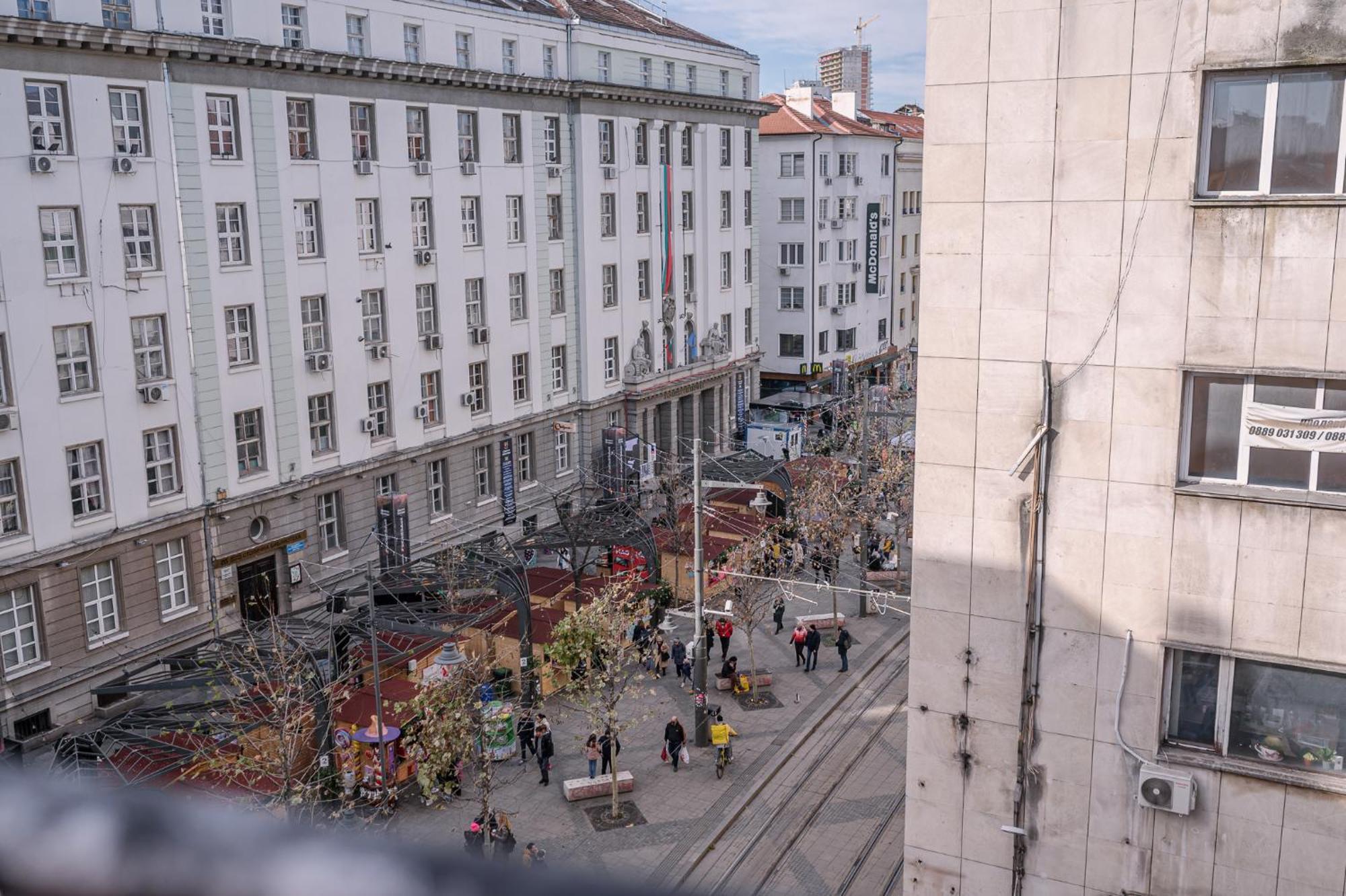 Slaveykov Sqr Urbanlux Topcentre 2Bdr Free Parking Sofia Ngoại thất bức ảnh